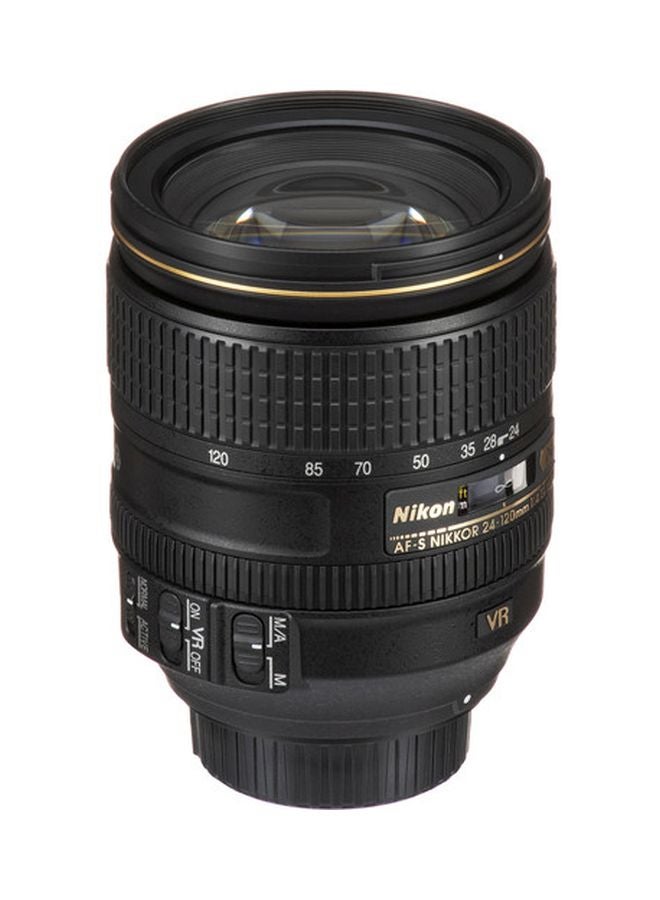 Nikon AF-S Nikkor 24-120mm F4G Ed VR Lens For Nikon Camera 3.31x4.06inch Black - Image 5