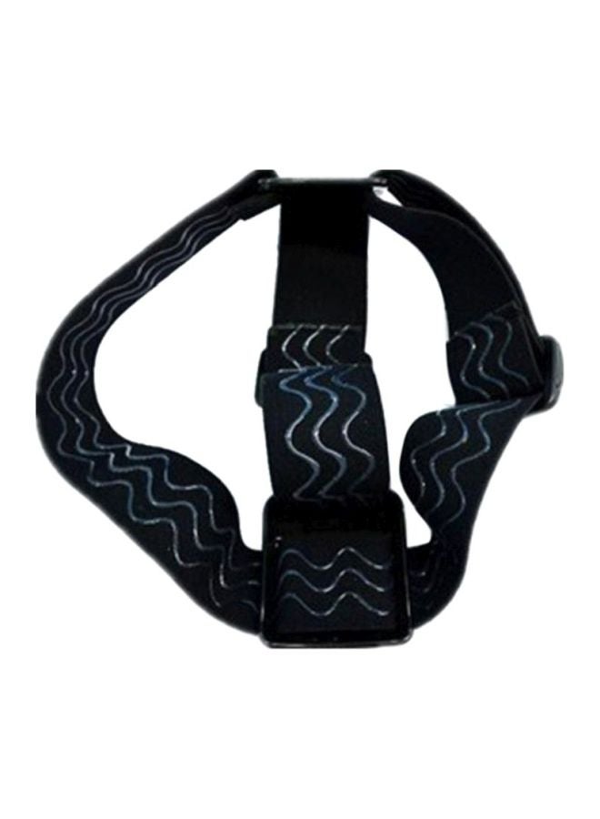 Ozone - Head Strap Elastic Band Mount With 3 Strip For GoPro Hero 1/2/3/3 Plus Black - Image 1
