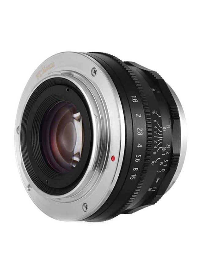 ANDOER 25mm F1.8 Manual Focus Lens 8.1x6.5x6.5cm Black  - Image 2