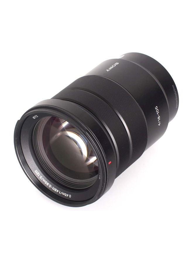 Sony - SELP-18105G E PZ 18-105Mm F4 G OSS Lens For Mirrorless Cameras Black - Image 1