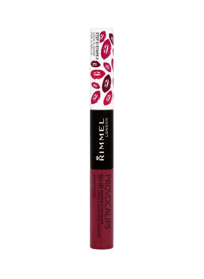 RIMMEL LONDON - Provocalips 16HR Kissproof Lip Colour – 410 –Not Guilty - Image 1
