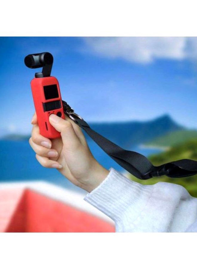 Ozone Protective Silicone Case For Osmo Pocket Gimbal Camera Red - Image 3