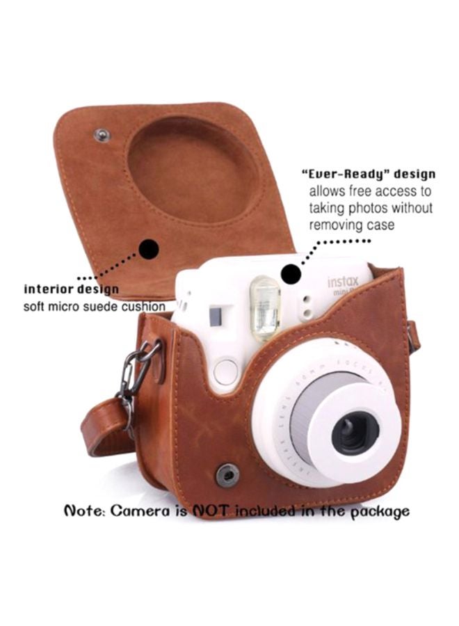 Ozone 7-In-1 Accessories Set For Fujifilm Mini 8 Camera Brown - Image 2