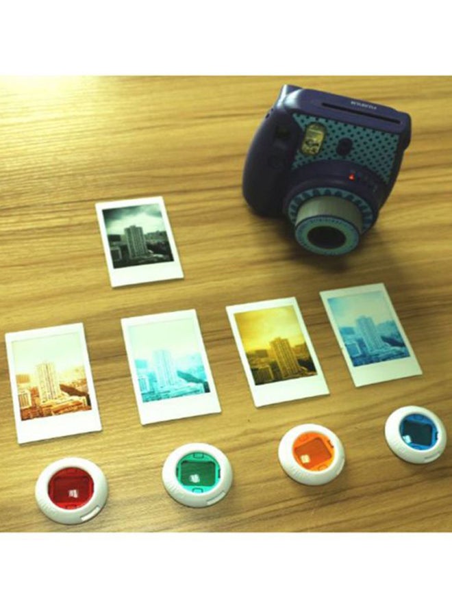 Ozone 7-In-1 Accessories Set For Fujifilm Mini 8 Camera Brown - Image 5