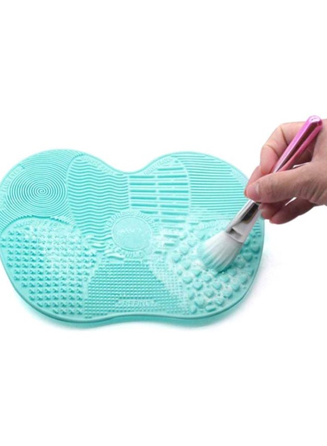 Voberry Makeup Brush Cleaner Silicone Mat Green - Image 3
