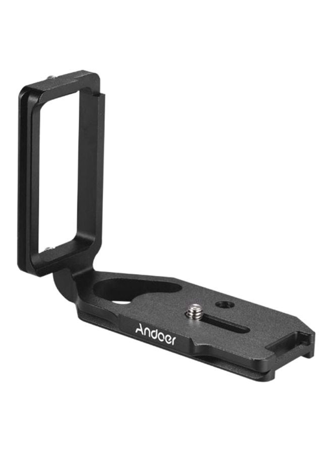 ANDOER L-Shape Quick Release Plate Camera Bracket Black  - Image 1