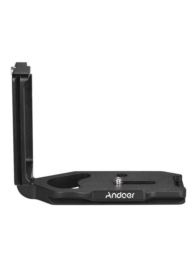 ANDOER L-Shape Quick Release Plate Camera Bracket Black  - Image 3