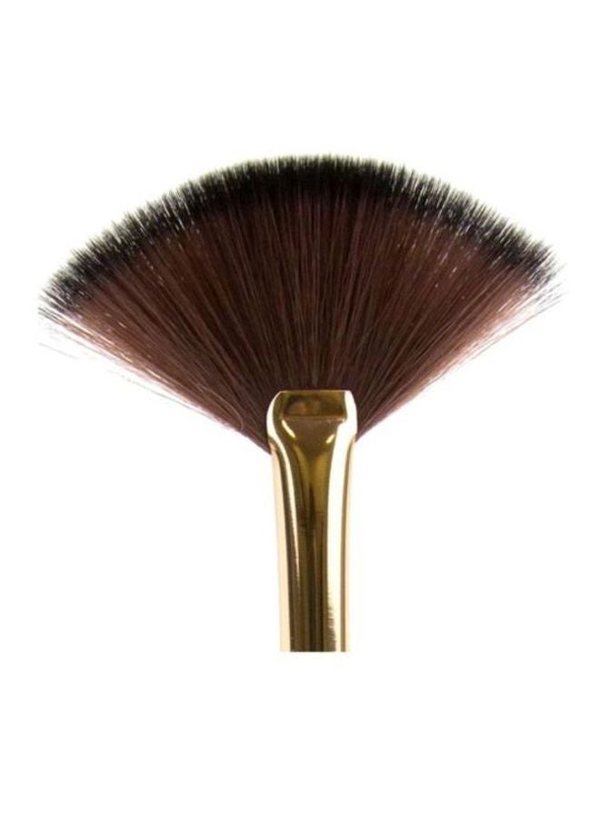 Generic Pro Fan Brush Black/Gold  - Image 3
