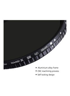 K&F Concept Ultra-thin Adjustable Variable ND Filter For Canon/Sony/Nikon Camera 5.8cm Green  - Image 5