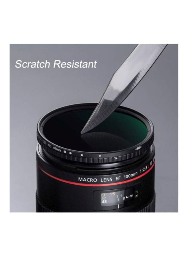 K&F Concept - Ultra-thin Adjustable Variable ND Filter For Canon/Sony/Nikon Camera 5.8cm Green - Image 1