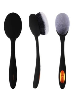 REAL TECHNIQUES Blend And Blur Foundation Brush Black/White  - Image 3