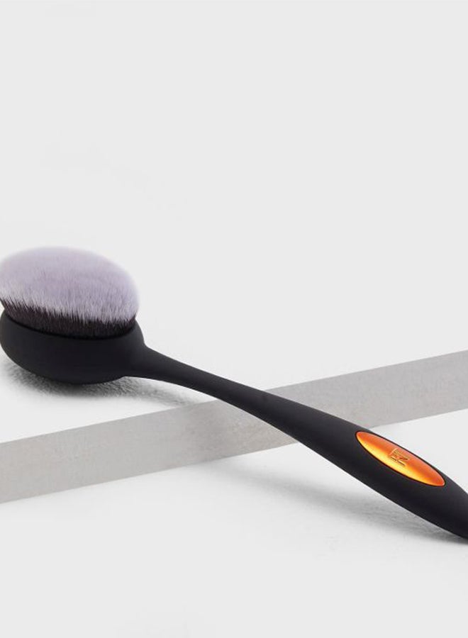 REAL TECHNIQUES Blend And Blur Foundation Brush Black/White  - Image 5