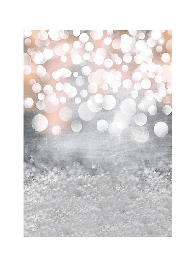 ANDOER Glitter Light Bokeh Photography Background Grey/White/Pink  - Image 1