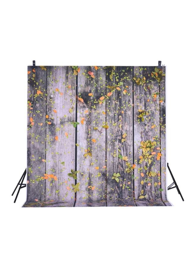 ANDOER Leaf Backdrop Photography Background Grey/Green/Orange