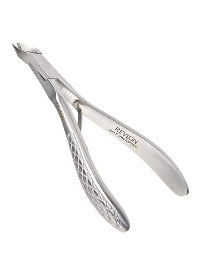 Revlon 2-Piece Full Jaw Cuticle Nipper Silver  - Image 1