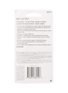 Revlon 2-Piece Full Jaw Cuticle Nipper Silver  - Image 3