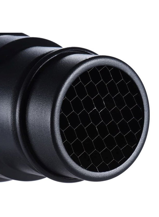 ANDOER - Conical Snoot Light Modifier Blue/Red/Black - Image 1