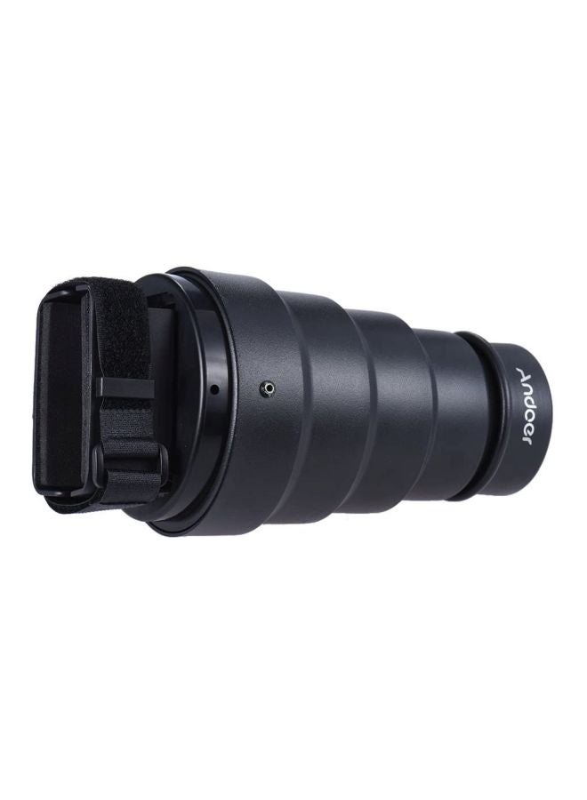 ANDOER - Conical Snoot Light Modifier Blue/Red/Black - Image 1
