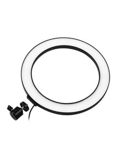 docooler 10 Inch LED Ring Light with Tripod Stand White/Warm Yellow/Warm White  - Image 4