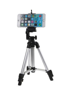 MARGOUN Universal Portable Mobile And Camera Tripod Stand Silver/Black  - Image 2