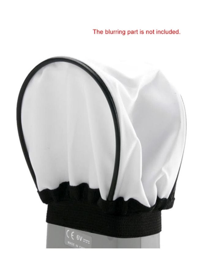 ANDOER Flash Bounce Diffuser Softbox 9x6cm Black/White  - Image 4