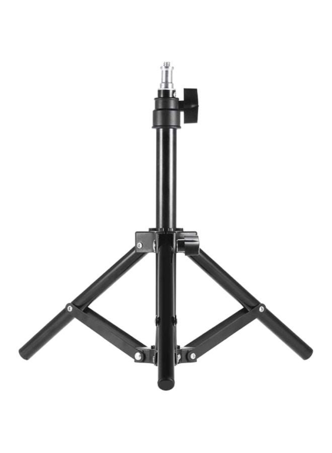 ANDOER Aluminum Alloy Mini Table Top Photography Backlight Tripod Stand Black/silver  - Image 1