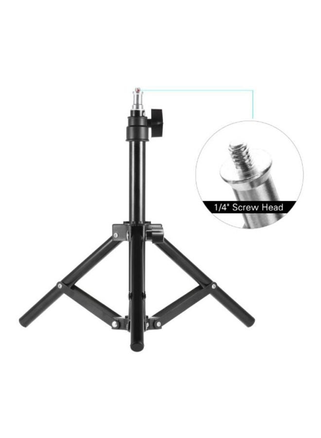 ANDOER Aluminum Alloy Mini Table Top Photography Backlight Tripod Stand Black/silver  - Image 3