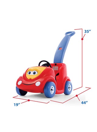 Pink Push Around Buggy Step Push Car For Twins Step2 Push Around