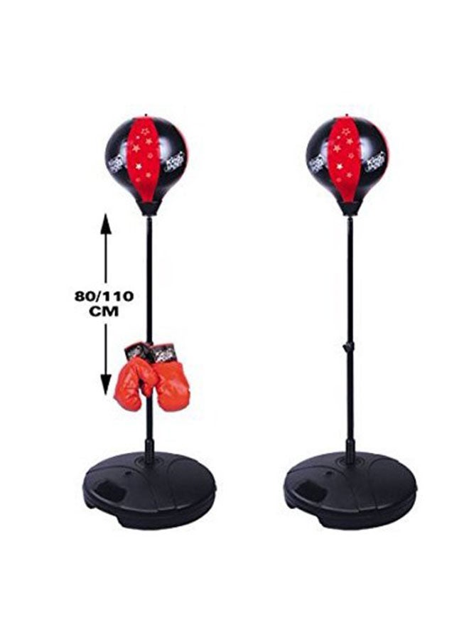 Mettel Adjustable And Portable Lightweight Boxing Punching Ball With Gloves For Kids 110cm - Image 4