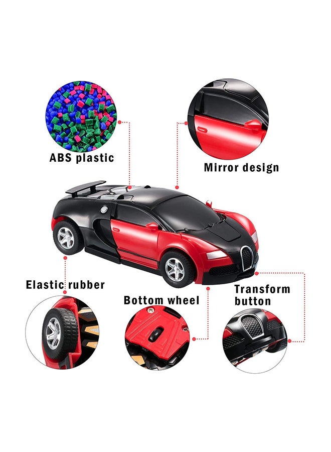 Generic - Portable Lightweight Authentic Detailed Remote Controlled Transformer Robot Electric Car - Image 1