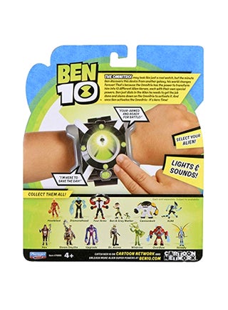 BEN 10 Omnitrix Role Play Watch 40+ Alien Phrases And Sfx Moving