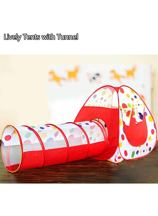 Magic Ball House And Tunnel With 100 Balls 19-L1628 inch