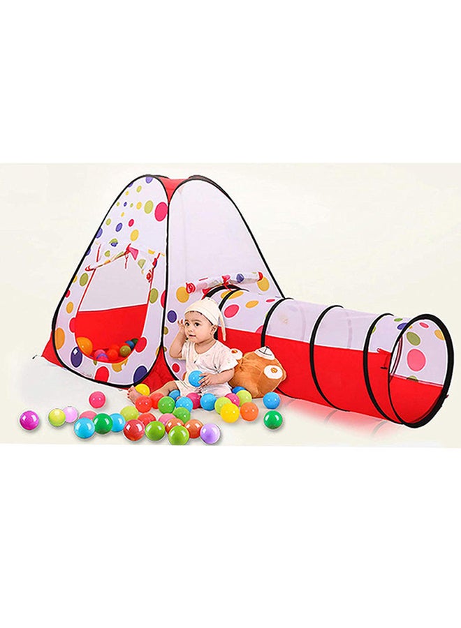 Magic Ball House And Tunnel With 100 Balls 19-L1628 inch