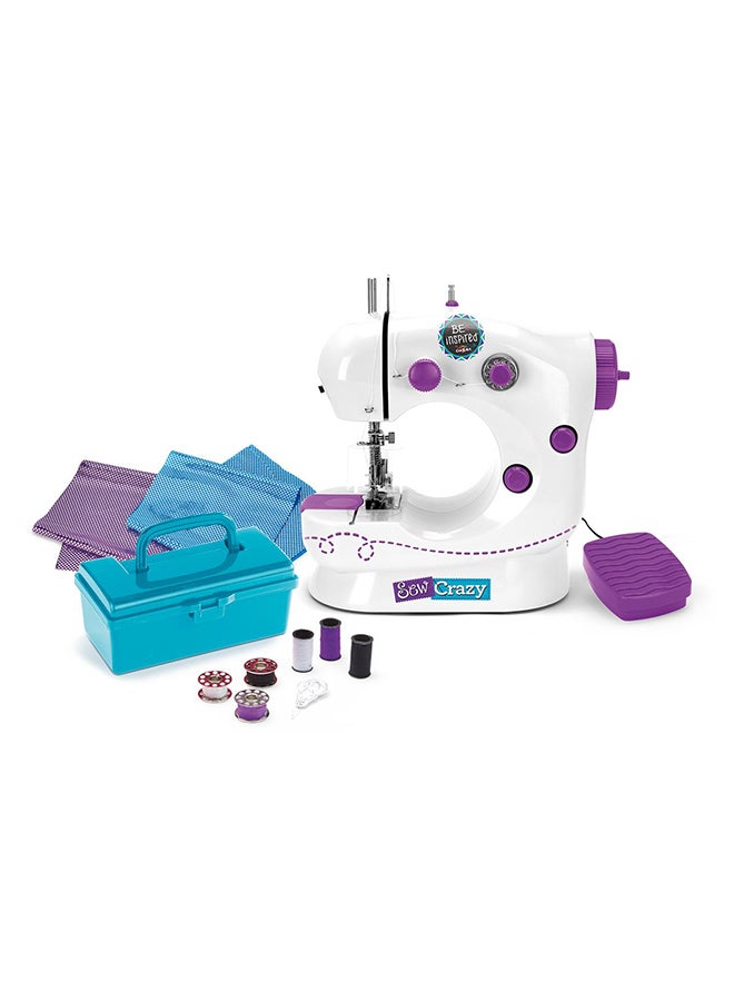Cra-Z-Art - Sew Colorful Crazy Sewing Machine 16 x 12 x 4inch - Image 1
