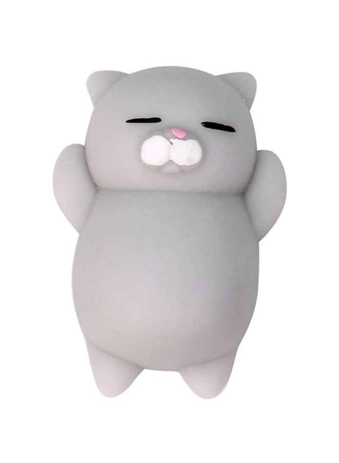 CYTHERIA 3-Piece Mini Soft Cartoon Kitty Squishy Fun Toy Playset For Kids, 8+ Years 8x8x8cm  - Image 3