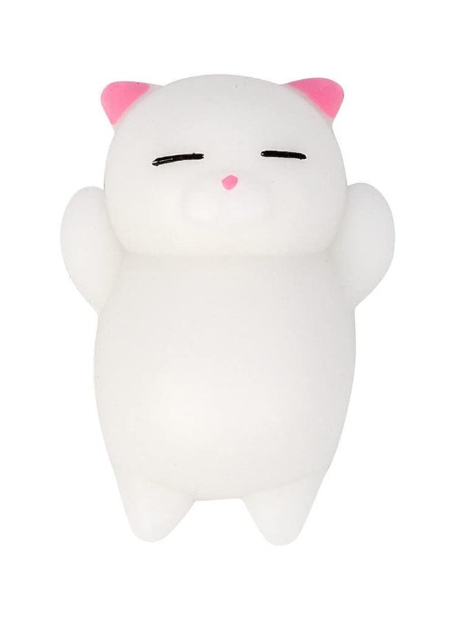 CYTHERIA 3-Piece Mini Soft Cartoon Kitty Squishy Fun Toy Playset For Kids, 8+ Years 8x8x8cm  - Image 4