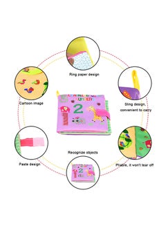 4-Piece Cloth Book Set Eco Friendly Material Special Size Designed For Kids - v1616647930/N16421342A_5