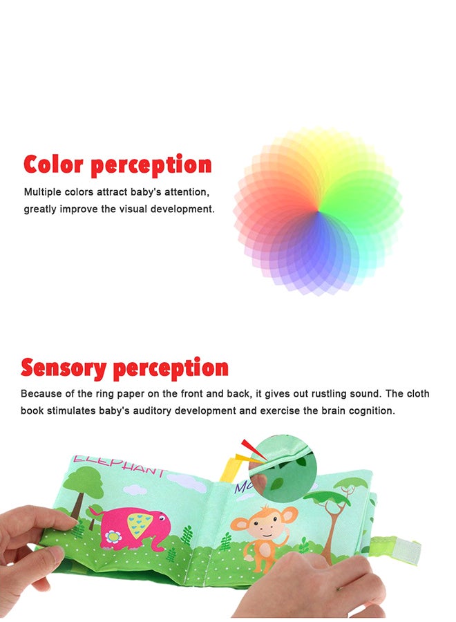 Coolplay - 4-Piece Cloth Book Set Eco Friendly Material Special Size Designed For Kids - Image 1