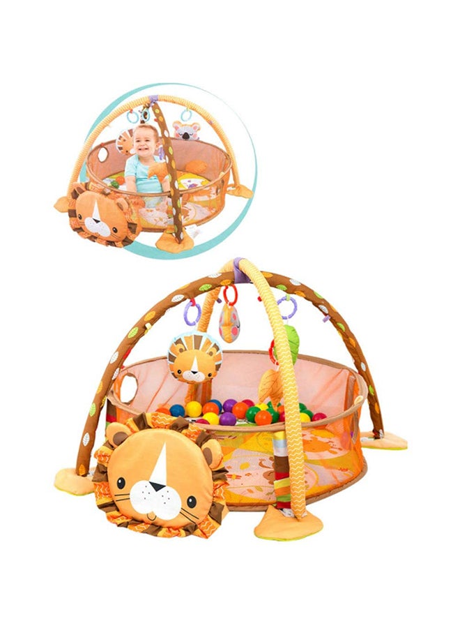 Portable Foldable Unique Design Activity Gym And Ball Pit Play Mat For Toddler 61x50x10cm