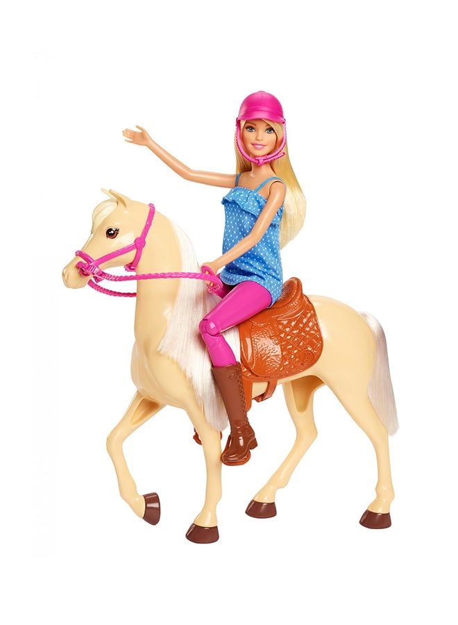 Barbie Horse With Doll 14.00 x 3.25 x 12.75inch - Image 2