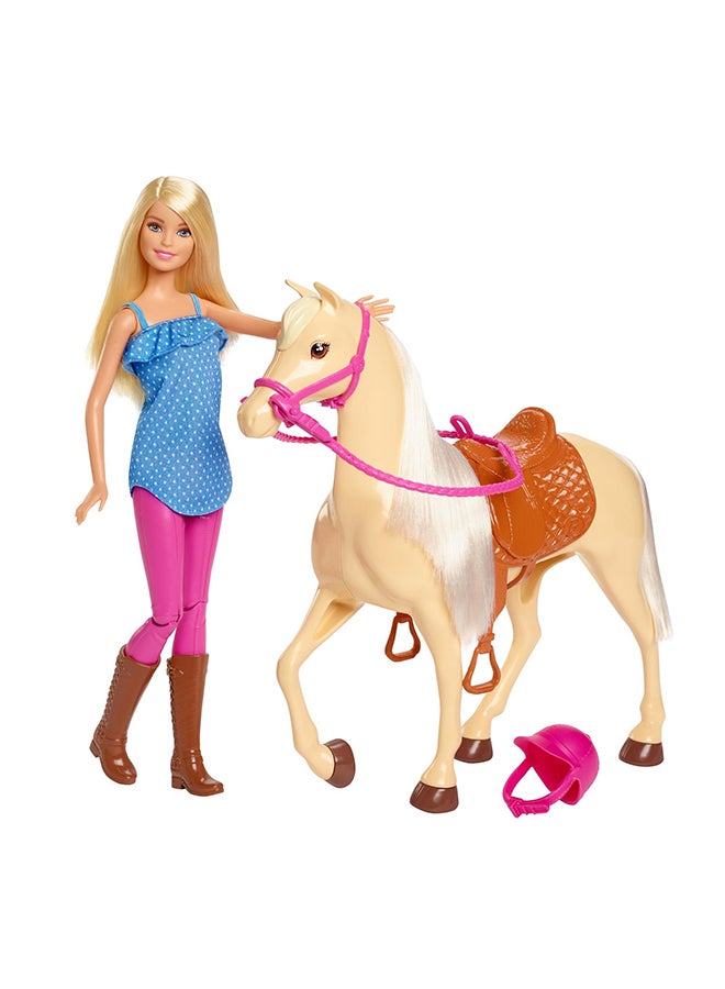 Barbie Horse With Doll 14.00 x 3.25 x 12.75inch - Image 4