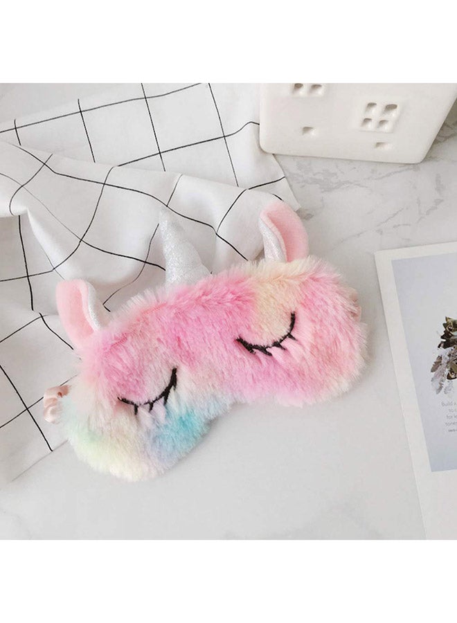 LYDBAOBO 2-Piece Kawaii Unicorn Sleeping Eye Mask  - Image 3