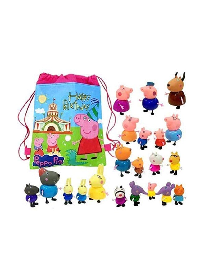 25-Piece Peppa Pig Friends Miniature Kit  - Image 1