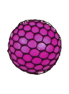 Non- Toxic Silicone Squishy Mesh Stress Relief And Hand Muscle Therapy Bouncy Ball Toy 5x5x5cm