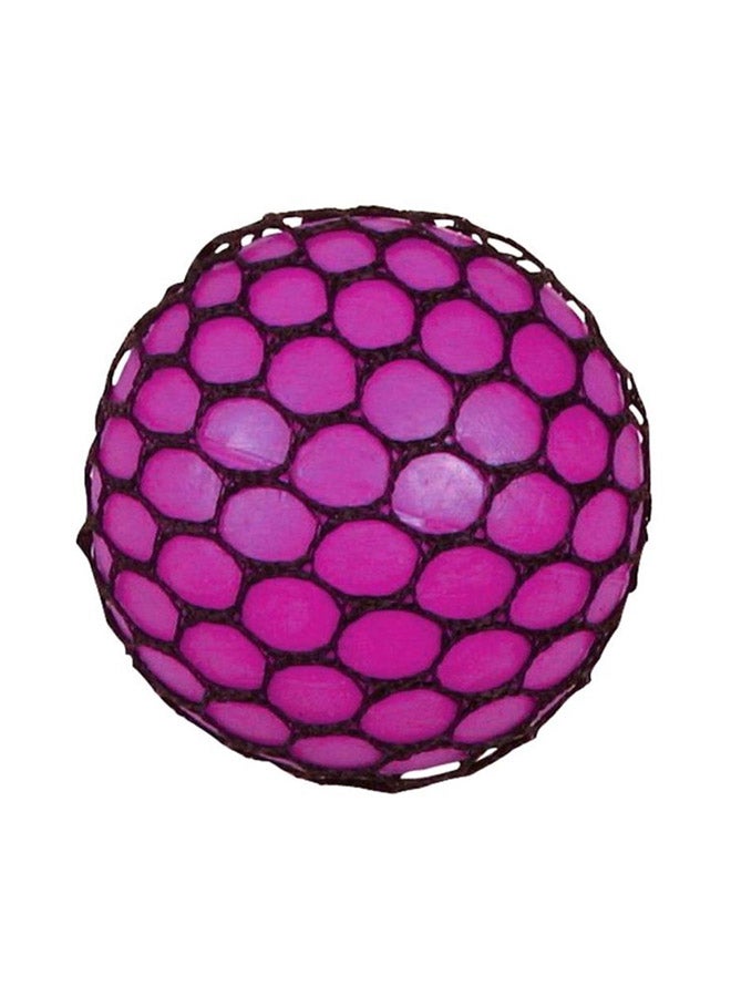 Generic - Non- Toxic Silicone Squishy Mesh Stress Relief And Hand Muscle Therapy Bouncy Ball Toy 5x5x5cm - Image 1