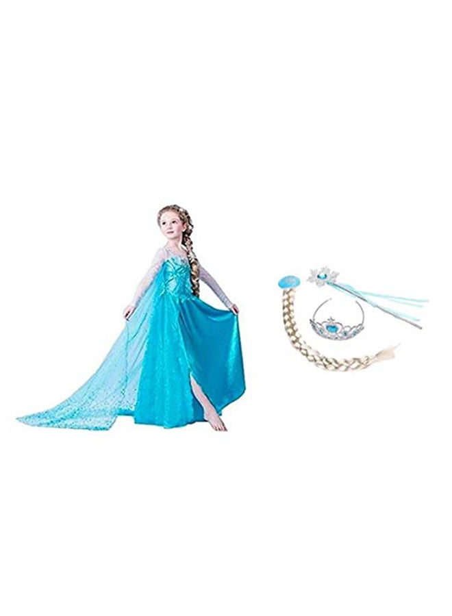 Fairytale Princess Themed Party Fancy Dress Cosplay Costume With Accessories 32.6x16.1x6.2cm  - Image 3