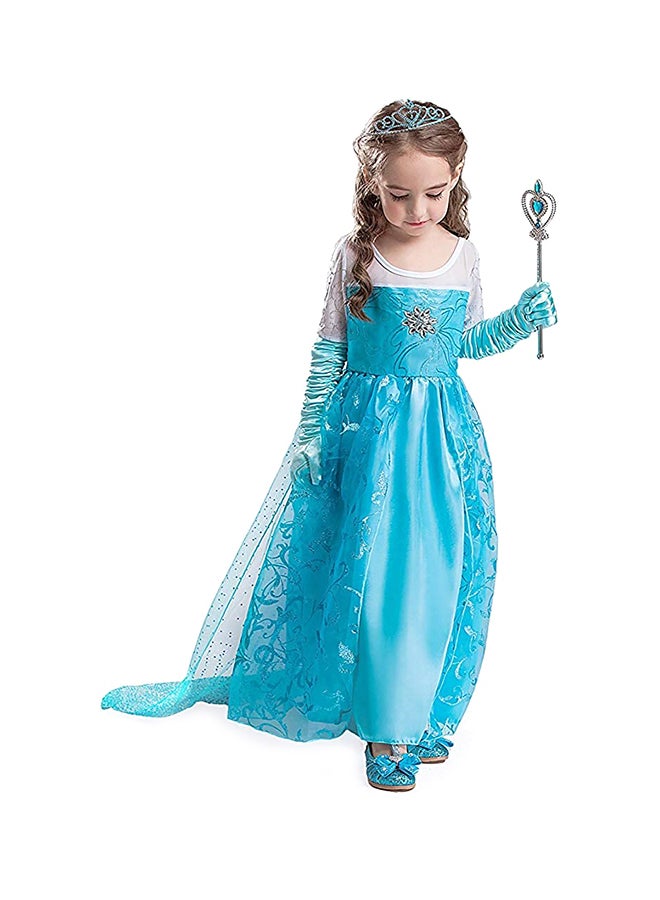 Fairytale Princess Themed Party Fancy Dress Cosplay Costume With Accessories 32.6x16.1x6.2cm  - Image 4