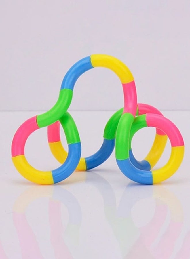 null - Twistable Tangle Toy Multicolored Multipurpose For Kids In High Quality Material cmcm - Image 1