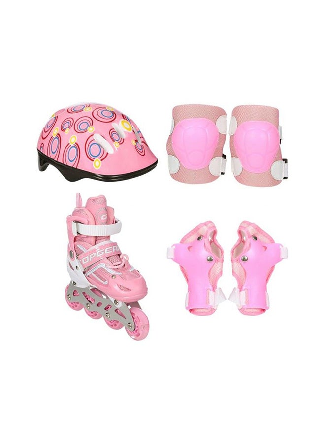 Top Gear TG-9006 Skate Shoes With Lightning Wheels with Safety Accessories Set inch - Image 4