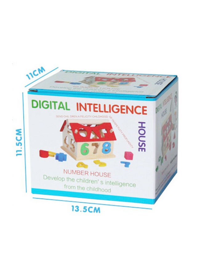 Generic - Boasts Unique Figure Educational Development And Learning Wooden Toys For Kids 13.5x11.5x11cm - Image 1